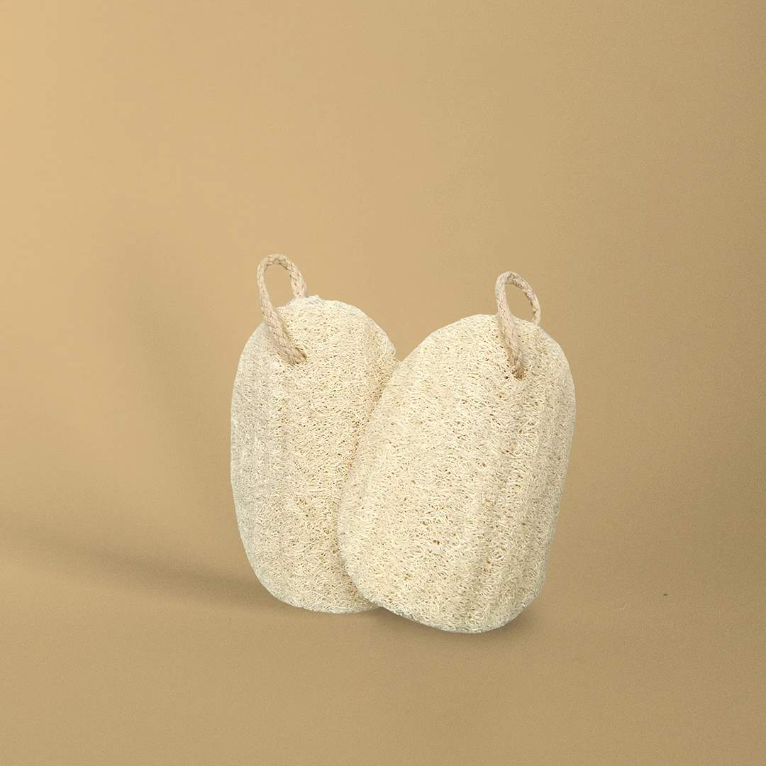Luffa con cordel X2